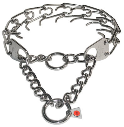 STAINLESS STEEL-Dog prong collar made in Germany